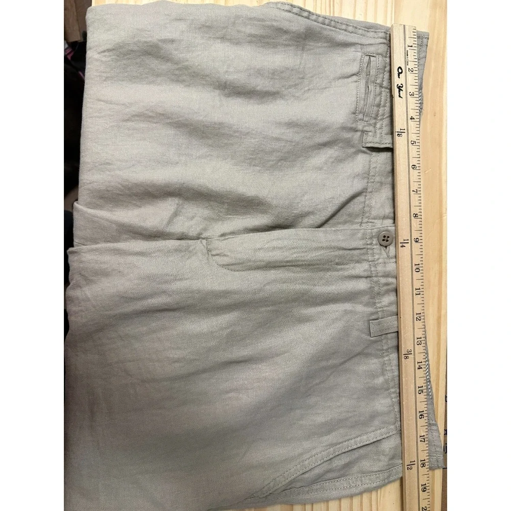 Cremieux Men's Nantucket Tan Linen 36X30 Pants Old Money Preppy Coastal Beach